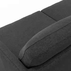 Livingston - 76\" Sofa - Charcoal Grey