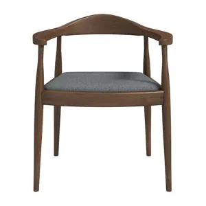Kelly - Mid-Century Modern Dining Chair - Gray