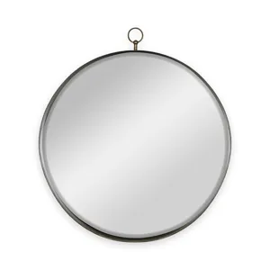 Round Mirror, Circle Mirror With Iron Frame For Living Room Bedroom Vanity, Entryway Hallway - Gold