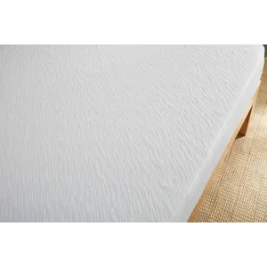 10\" Twin Memory Foam Mattress - White