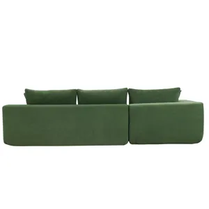 Modular Sectional Living Room Sofa Set, Modern Minimalist Style Couch, Upholstered Sleeper Sofa For 