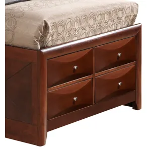 Marilla - G1550G-TSB3 Twin Storage Bed - Cherry