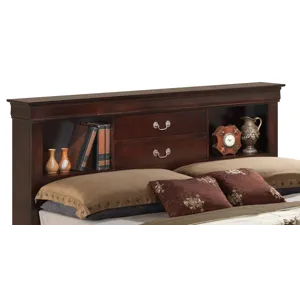 Louis Phillipe - G3125B-QSB Queen Storage Bed - Cappuccino