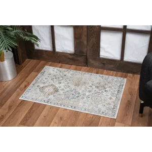 Noble - GC_GEN7006 Ivory 2\' x 3\' Area Rug