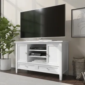 Warm Shaker - TV Media Stand - White