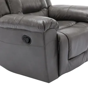 2 Seater Home Theater Recliner Manual Recliner Chair With A Storage Box And Two Cup Holders For Livi