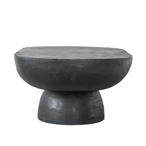 Oval Coffee Table - Black