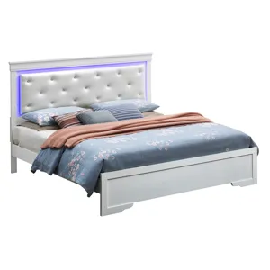 Lorana - G6590C-FB3 Full Bed - Silver Champagne