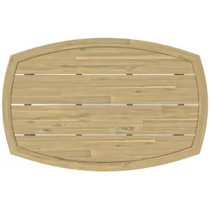 Parkside - Outdoor Coffee Table - Light Teak