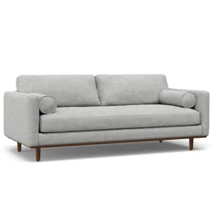 Morrison - 89\" Sofa - Mist Grey
