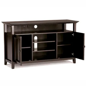 Amherst - TV Media Stand - Hickory Brown