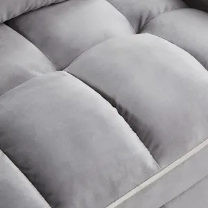 Convertible Sleeper Chair Sofa Bed Adjustable Pull Out Sleeper Chair Bed Multi-Pockets Folding Sofa 
