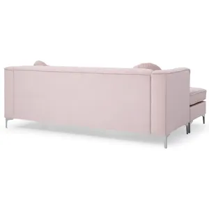 Delray - G794B-SC Sofa Chaise (3 Boxes) - Pink