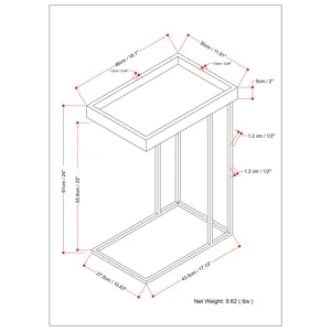 Gallagher - C Side Table - Natural