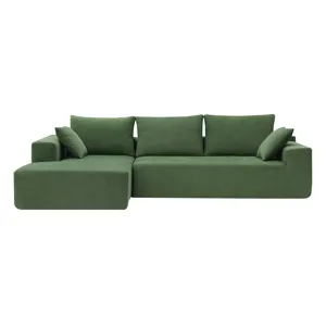 Modular Sectional Living Room Sofa Set, Modern Minimalist Style Couch, Upholstered Sleeper Sofa For 