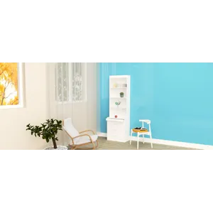 Morden Deisgn Full Size Vertical Murphy Bed With Shelf And Drawers For Bedroom Or Guestroom Wall Bed