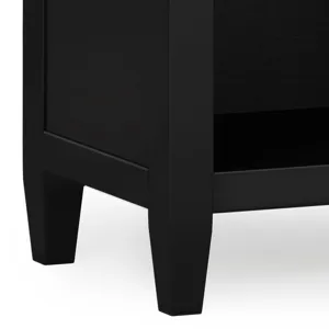 Carlton - Bedside Table - Black