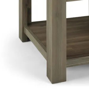Monroe - End Table - Distressed Grey