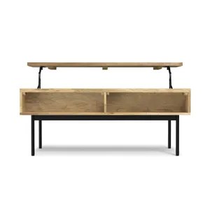 Reeves - Lift Top Coffee Table - Natural