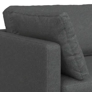 Ava - 90\" Mid Century Sofa - Pebble Gray
