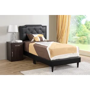 Deb - G1119-TB-UP Twin Bed (All in One Box) - Black