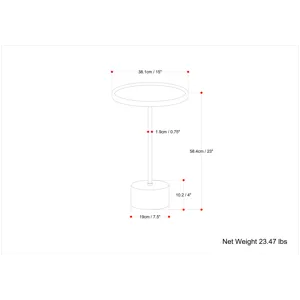 Becker - Side Table - Natural