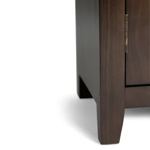 Cosmopolitan - 72\" Wide TV Media Stand - Mahogany Brown