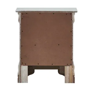 Verona - G6700-N Nightstand - Silver Champagne