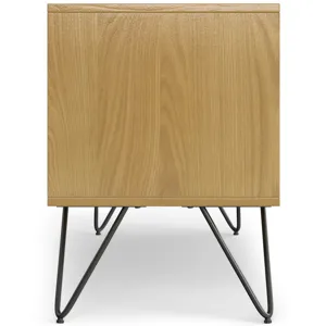 Hunter - TV Media Stand - Oak Veneer