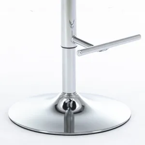 Swivel Velvet Barstools Adjusatble Seat Height From 25-33\", Chrome Base Bar Stools With Backs Comfo