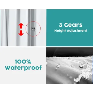 10\'X10\' Folding Canopy With 4 Removable Sidewalls Outdoor Event Shelter UPF 50+ Gazebo Portable Te