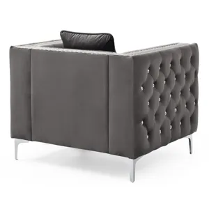 Paige - G822A-C Chair - Gray