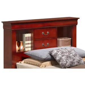 Louis Phillipe - G3100B-TSB Twin Storage Bed - Cherry