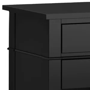 Carlton - Bedside Table - Black