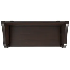 Connaught - Entryway Storage Bench with Shelf - Chestnut Brown