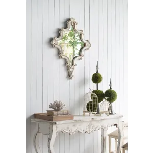 Saison Slimline Console Table, For Hallway Living Room Bedroom - Whitewash