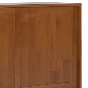 Harper - Medium Storage Cabinet - Teak Brown