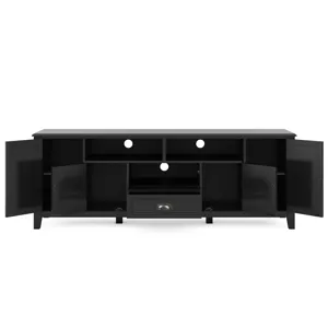 Burlington - 72\" TV Media Stand - Black