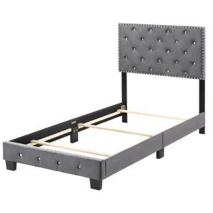 Suffolk - G1401-TB-UP Twin Bed - Gray