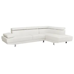 Riveredge - G449-SC Sectional (2 Boxes) - White