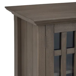 Bedford - Low Storage Media Cabinet - Farmhouse Grey