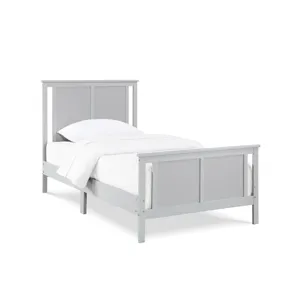Connelly - Reversible Panel Twin Bed - Gray/Rockport Gray