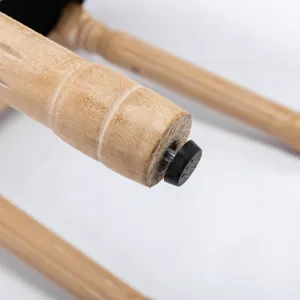 French Style Solid Wood Frame Antique Painting Linen Fabric Back Dining Chair (Set of 2) - Beige