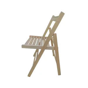 Folding Chair, Foldable Style (Set of 2) - Natural