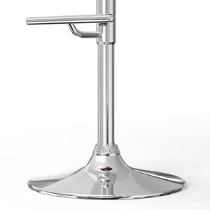Sheldon - Adjustable Swivel Bar Stool - Denim Blue