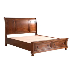Meade - G8900A-KB King Bed (4 Boxes) - Cherry
