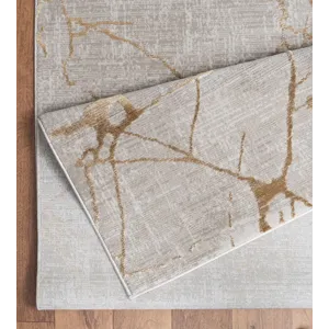 Elegance - GC_CNC6004 Gold 2\' x 3\' Area Rug