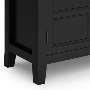 Burlington - Low Storage Cabinet - Black