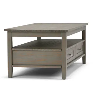 Warm Shaker - Coffee Table - Distressed Grey