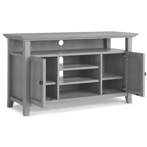 Amherst - TV Media Stand - Fog Grey